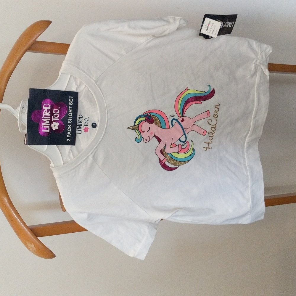 Limited Too set t-shirt short set SZ. 10 🆕